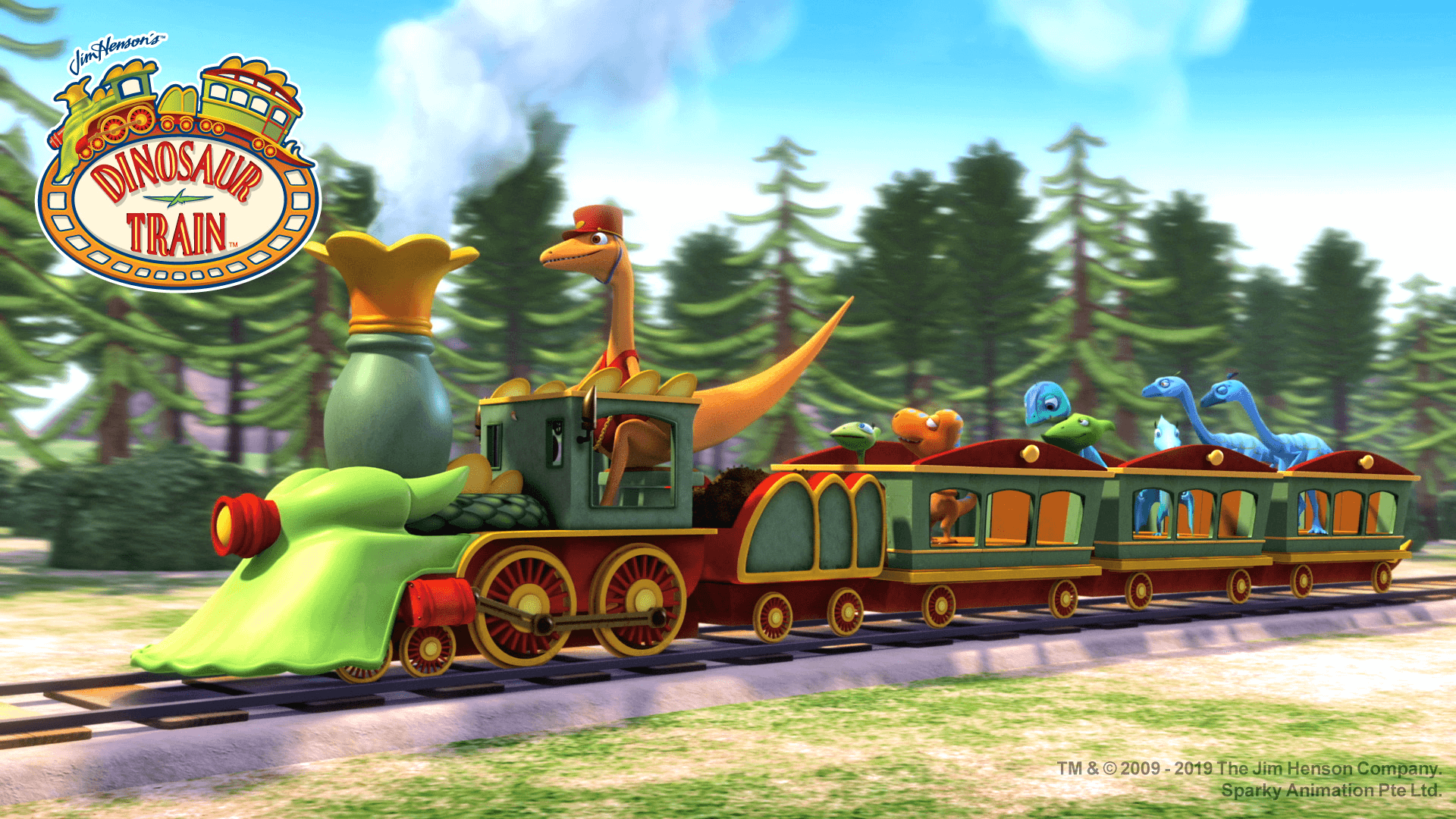 《恐龙列车之地心旅行》Dinosaur Train英文版 [全20集]