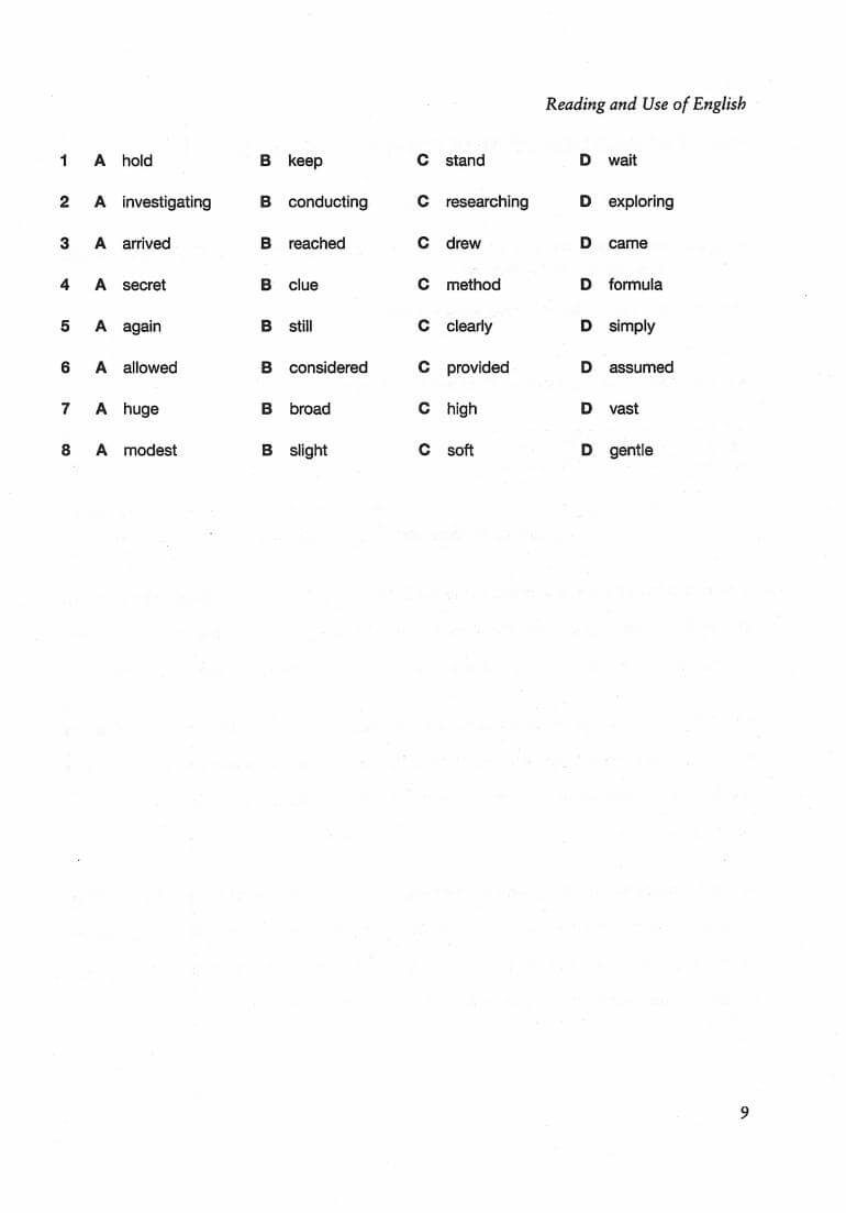 《Cambridge English B2 First for Schools 3》剑桥FCE校园版真题 第3级别插图2 《Cambridge English B2 First for Schools 3》剑桥FCE校园版真题 第3级别 - Bukids陪伴计划
