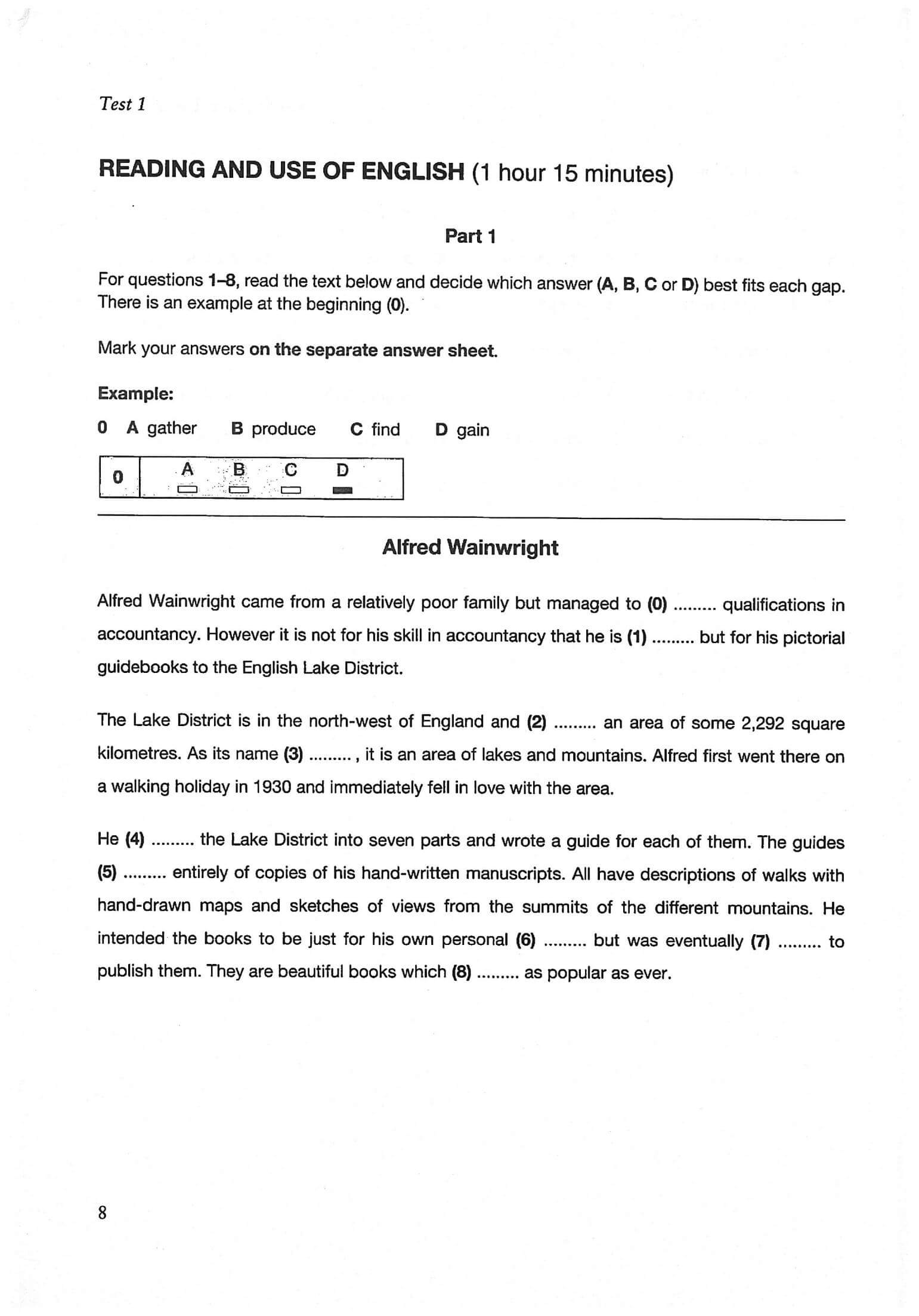 《Cambridge English B2 First 3》剑桥FCE标准版真题 第3级别 - Bukids陪伴计划