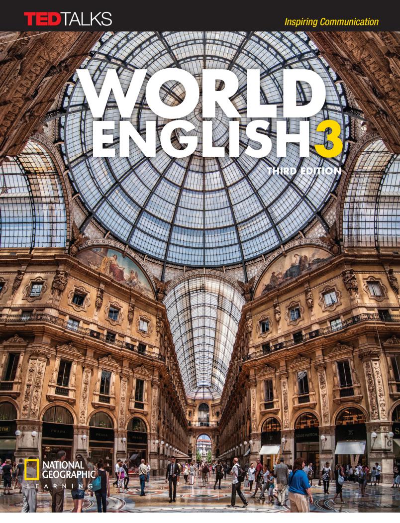 《World English 3rd Edition Level 3 (B1)》国家地理World English第三版 第3级别