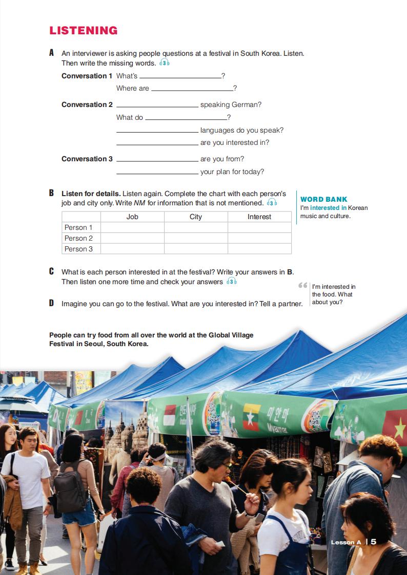 《World Link 4th Edition Level 1 (A2)》国家地理World Link第四版 第1级别 - Bukids陪伴计划