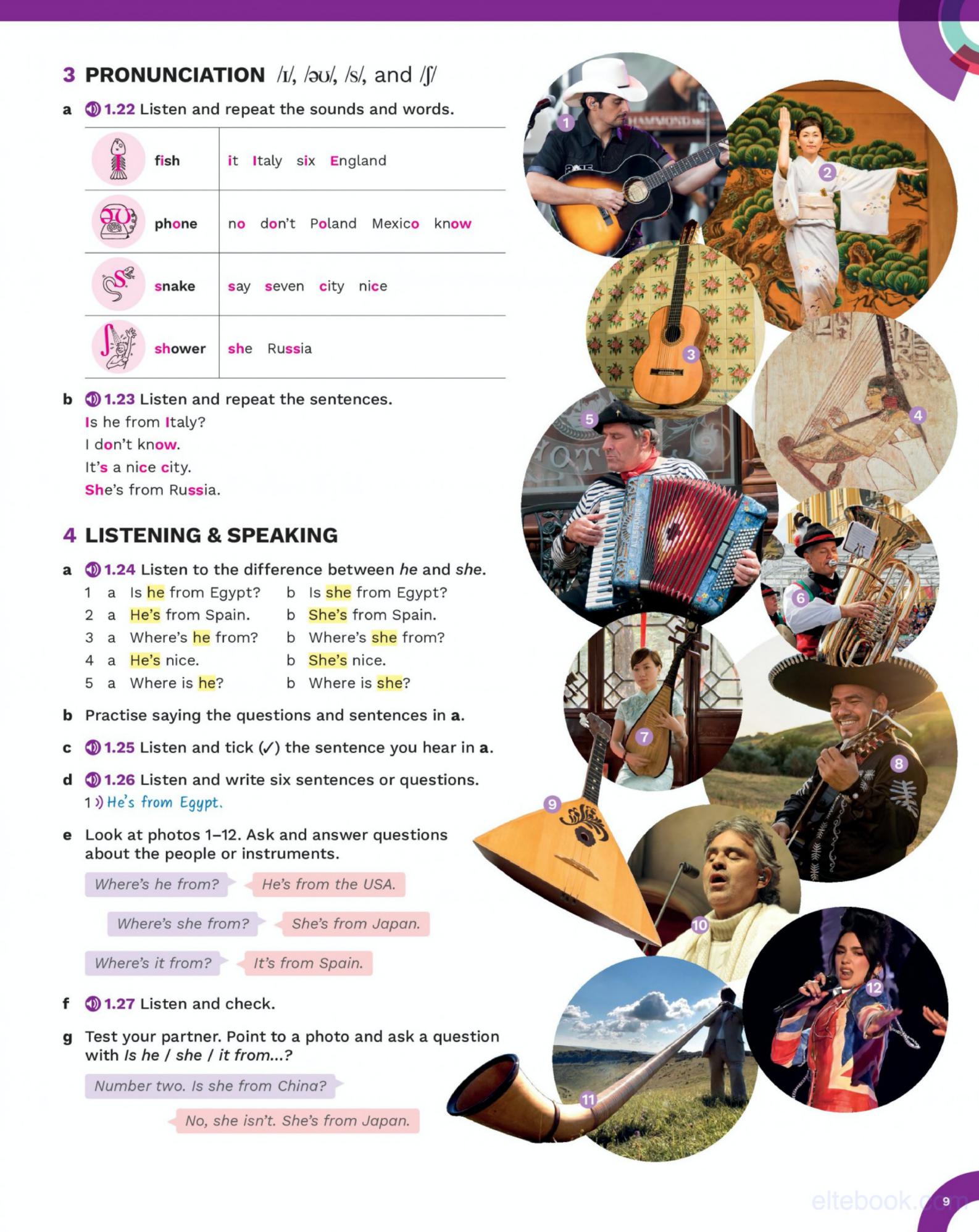 《English File 5th Edition Beginner Level》牛津English File第五版 Beginner级别插图4 《English File 5th Edition Beginner Level》牛津English File第五版 Beginner级别 - Bukids陪伴计划