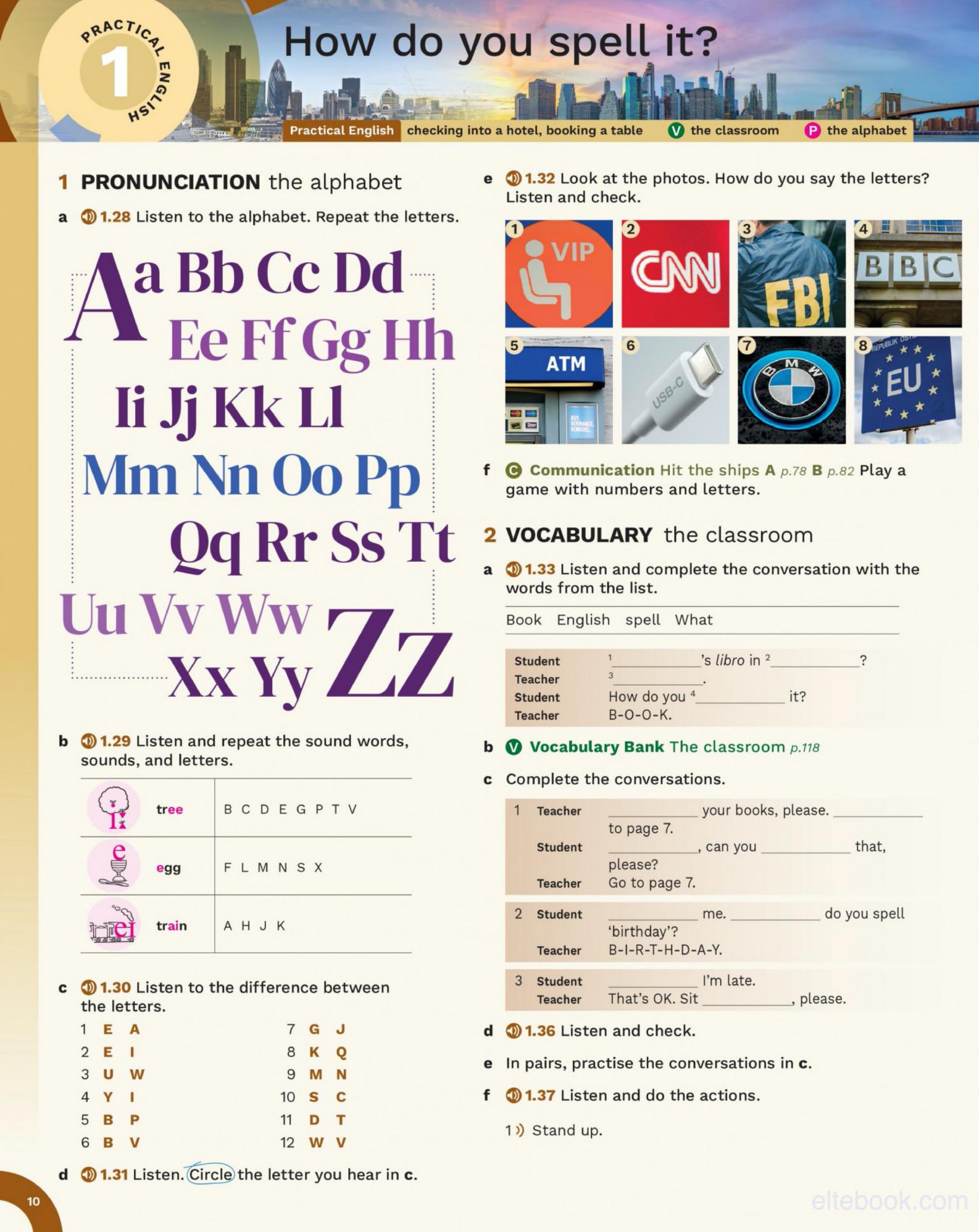 《English File 5th Edition Beginner Level》牛津English File第五版 Beginner级别插图5 《English File 5th Edition Beginner Level》牛津English File第五版 Beginner级别 - Bukids陪伴计划