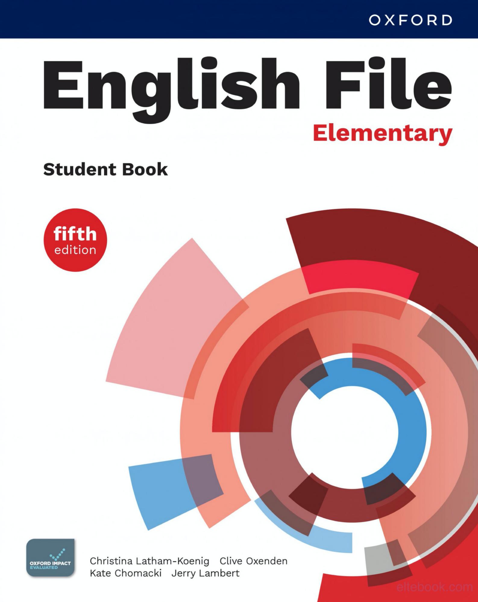 《English File 5th Edition Elementary Level》牛津English File第五版 Elementary级别