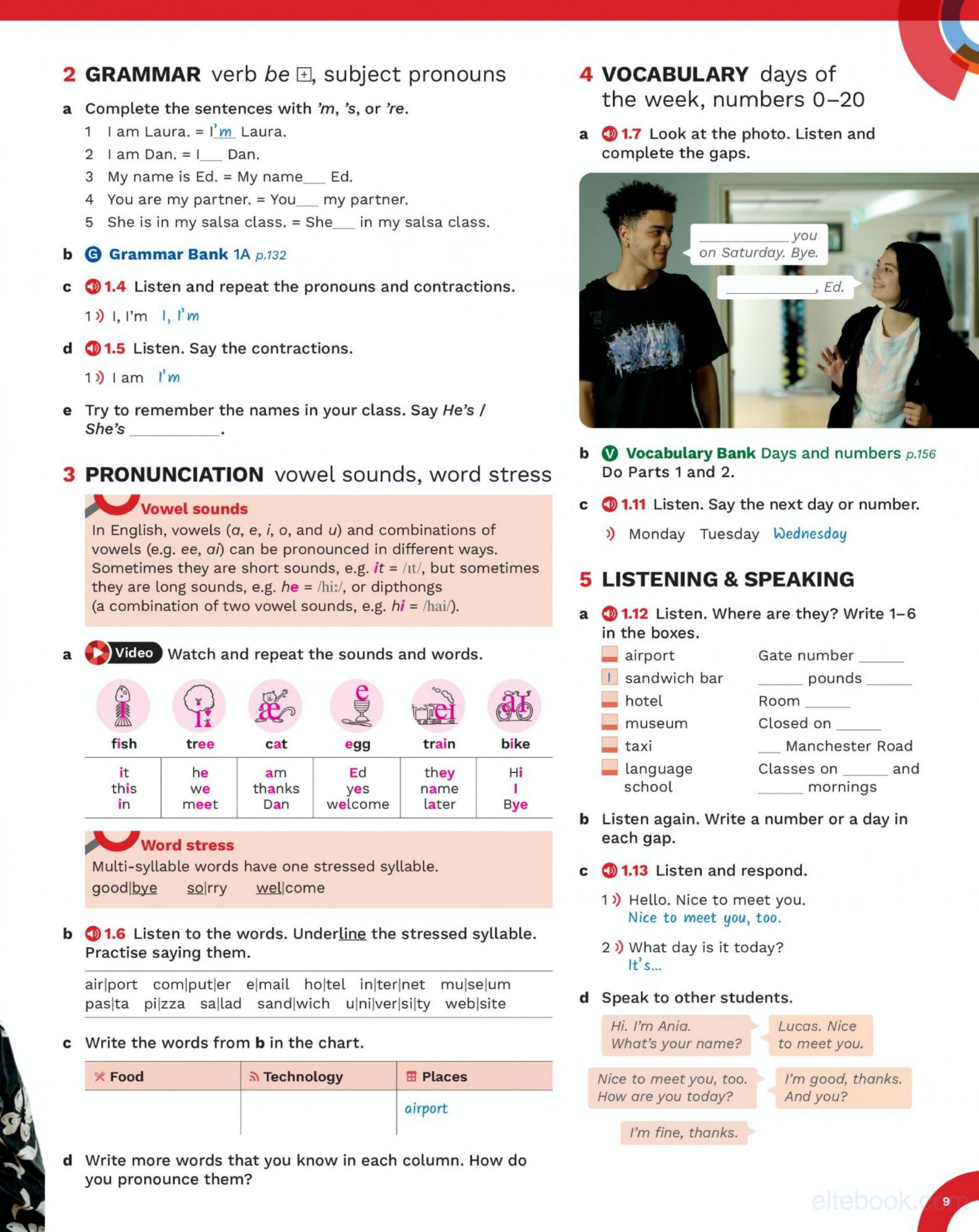 《English File 5th Edition Elementary Level》牛津English File第五版 Elementary级别插图2 《English File 5th Edition Elementary Level》牛津English File第五版 Elementary级别 - Bukids陪伴计划