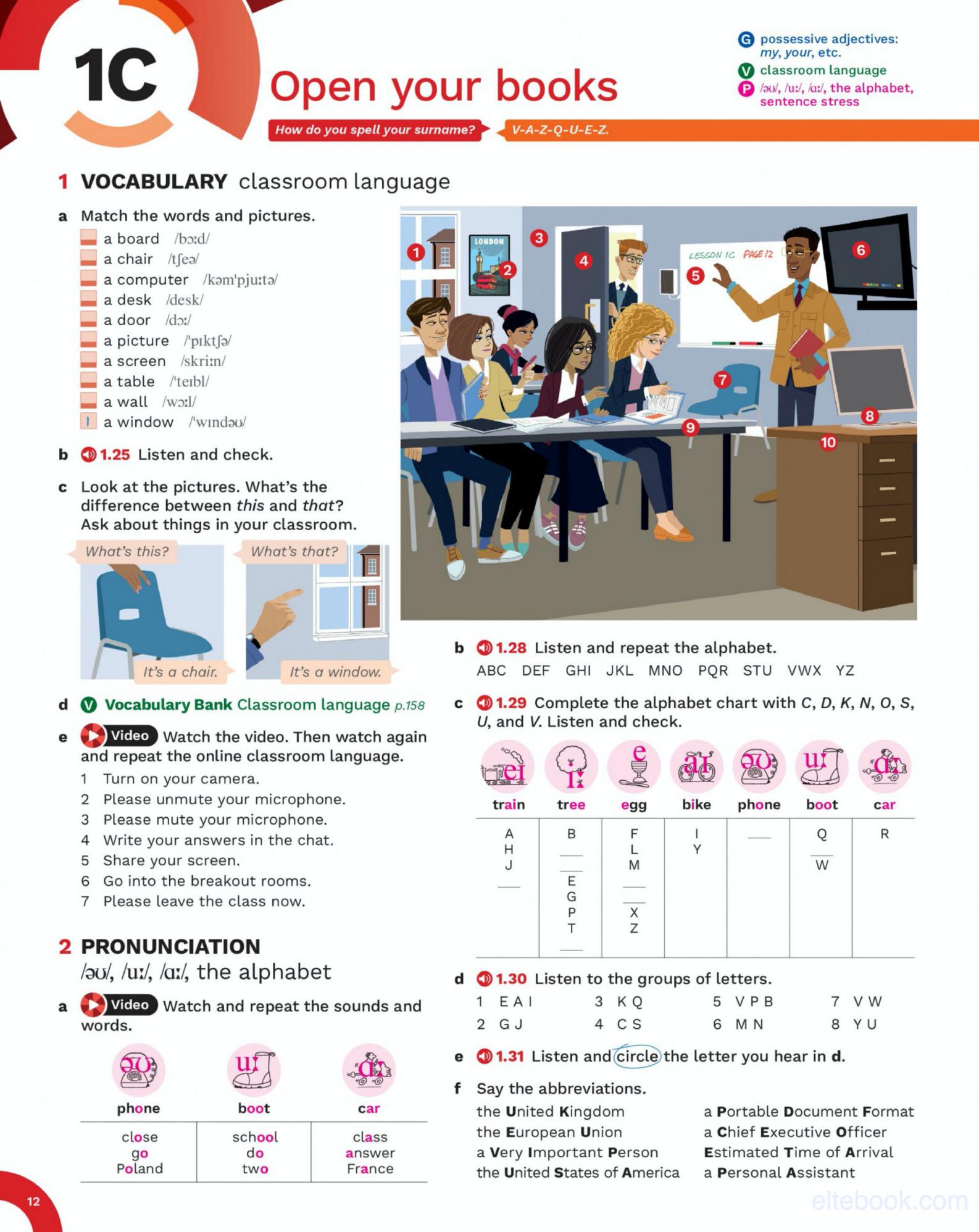 《English File 5th Edition Elementary Level》牛津English File第五版 Elementary级别插图5 《English File 5th Edition Elementary Level》牛津English File第五版 Elementary级别 - Bukids陪伴计划