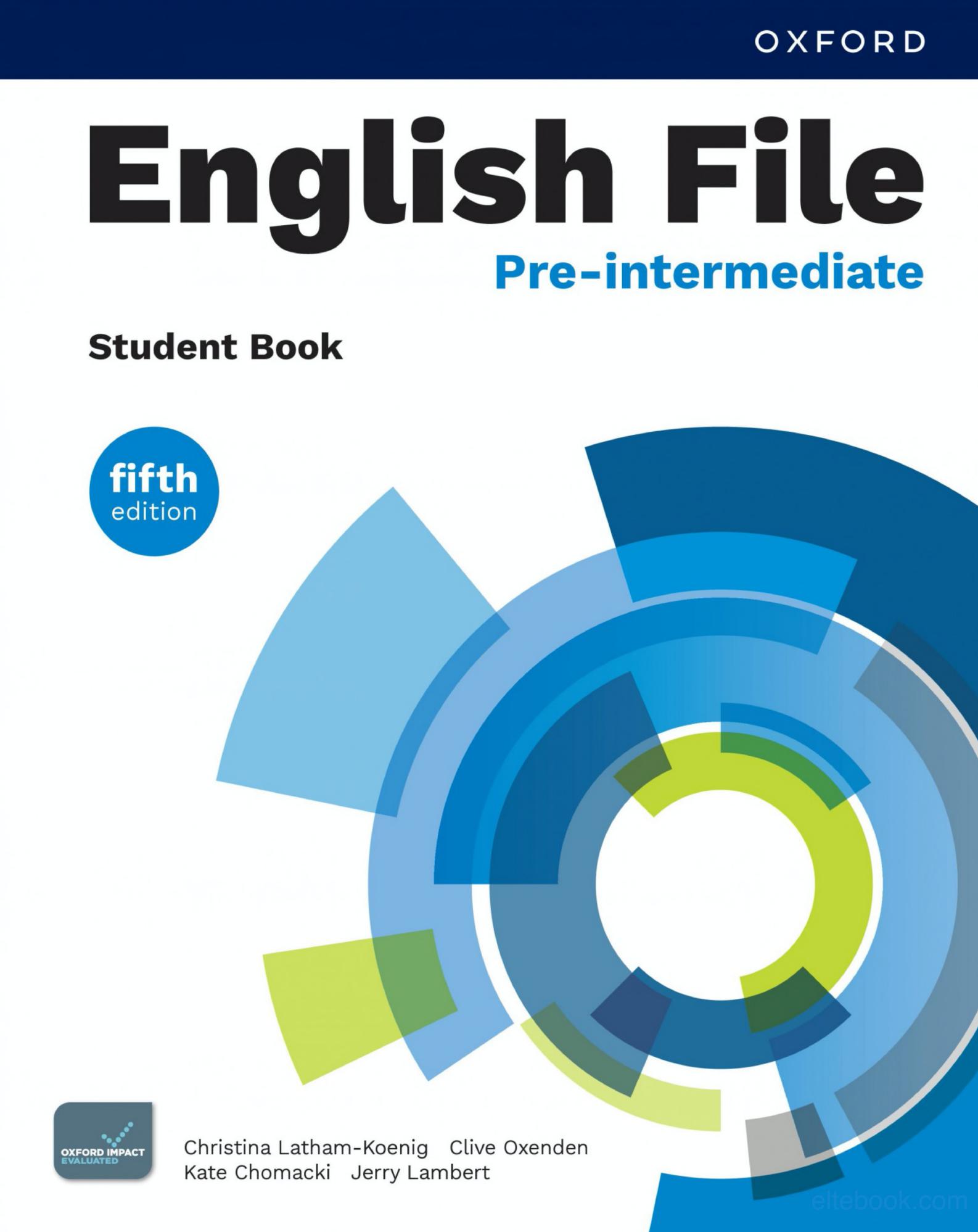 《English File 5th Pre-intermediate Level Level》牛津English File第五版 Pre-intermediate级别