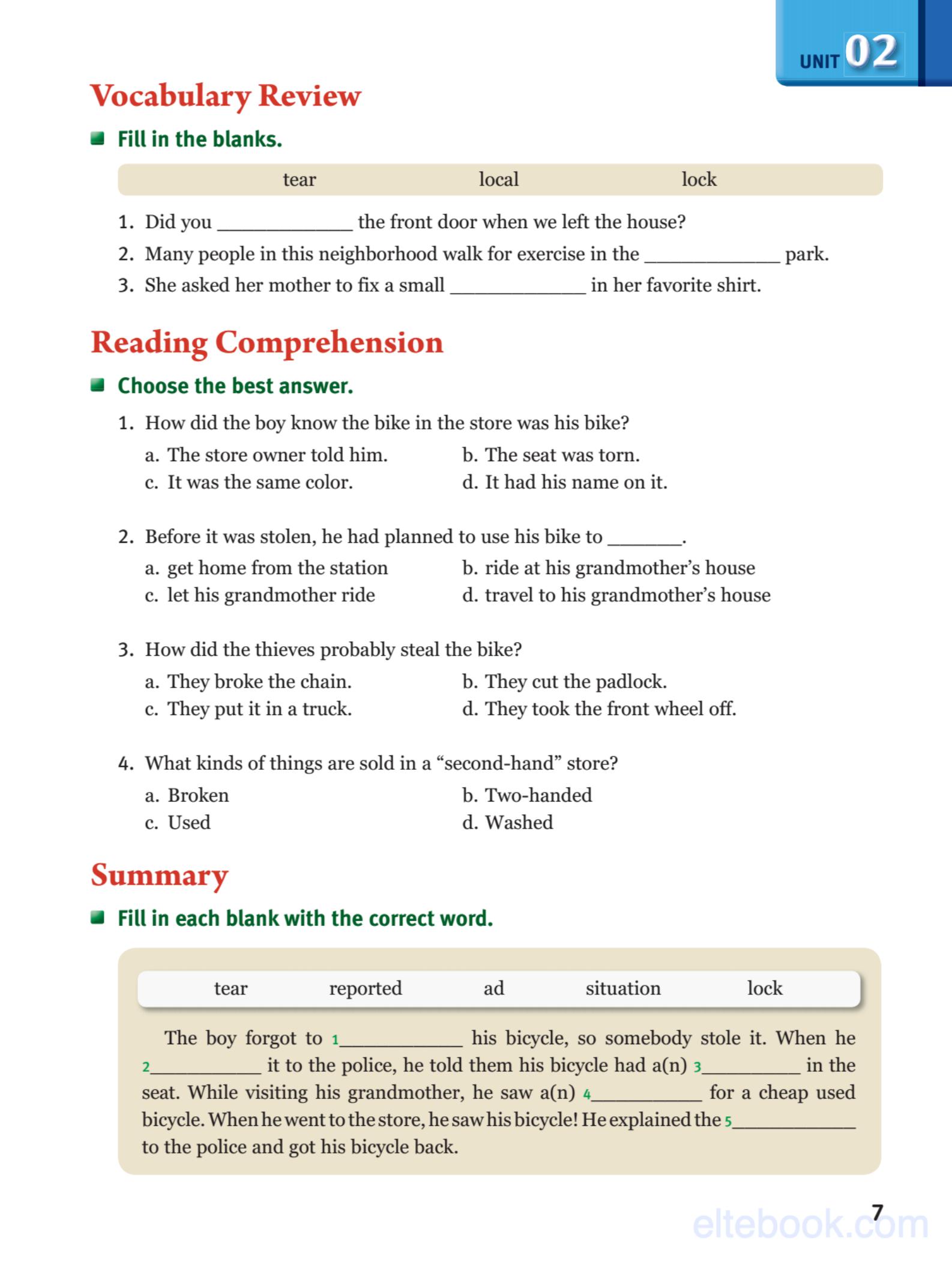 《Reading Success 2nd Edition Level 3 (A2+)》Compass Reading Success第二版 第3级别插图4 《Reading Success 2nd Edition Level 3 (A2+)》Compass Reading Success第二版 第3级别 - Bukids陪伴计划