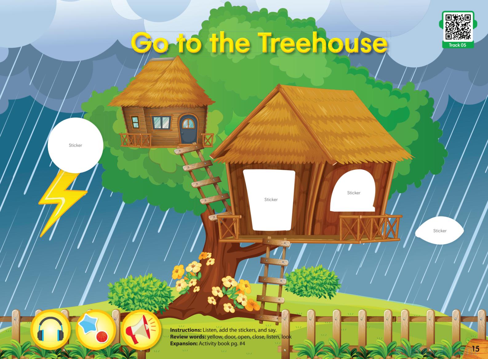《Club Treehouse Level 1 (Pre A1)》Compass Club Treehouse 第1级别 - Bukids陪伴计划