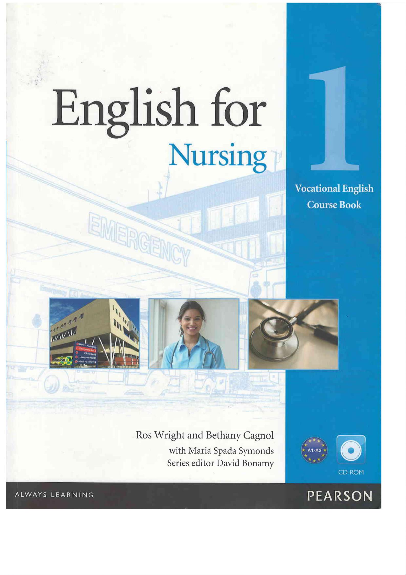 《Vocational English Series English for Nursing》培生Vocational English Series职业英语教材