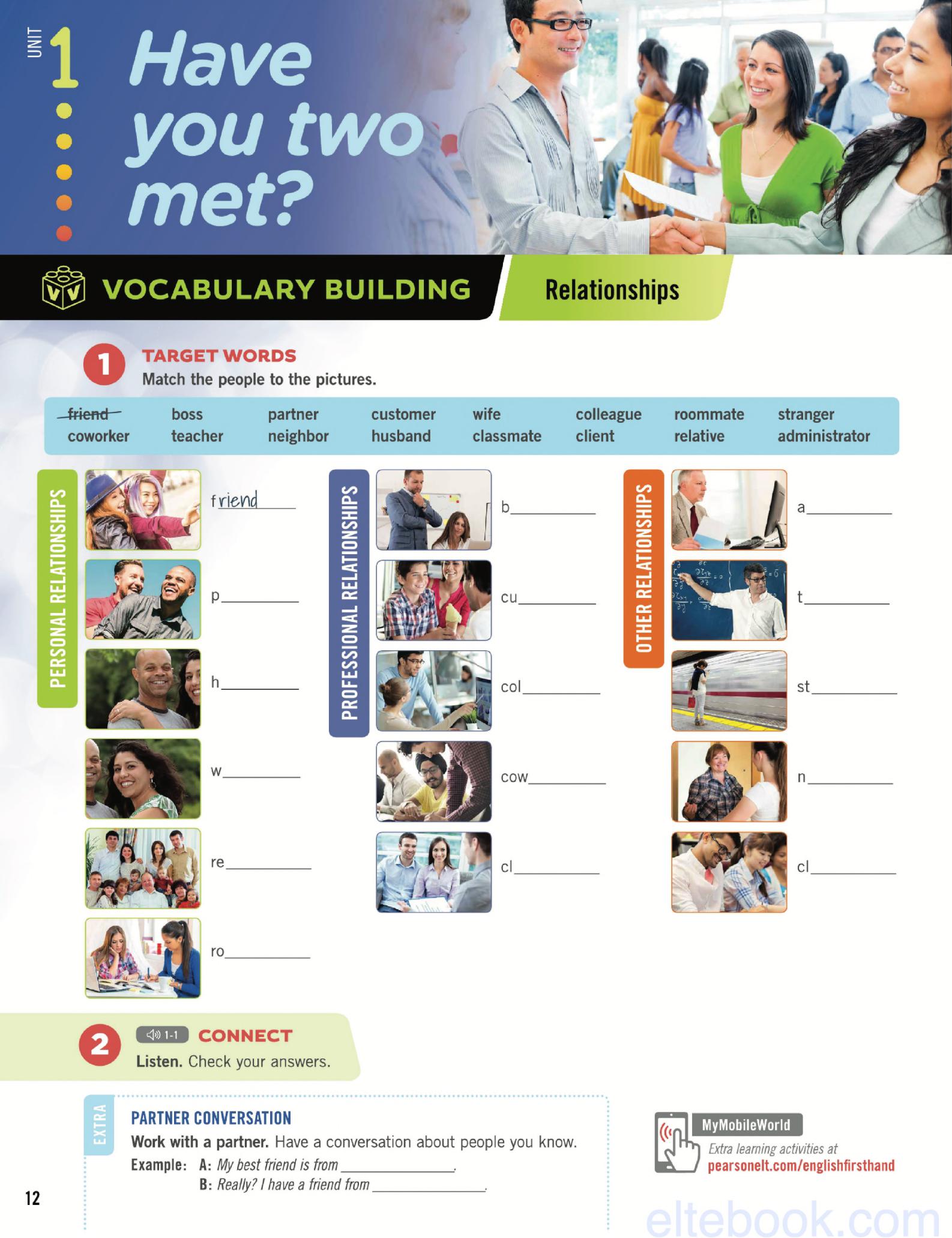 《English Firsthand Fifth Edition Level 2》培生English Firsthand第五版 第2级别插图5 《English Firsthand Fifth Edition Level 2》培生English Firsthand第五版 第2级别 - Bukids陪伴计划