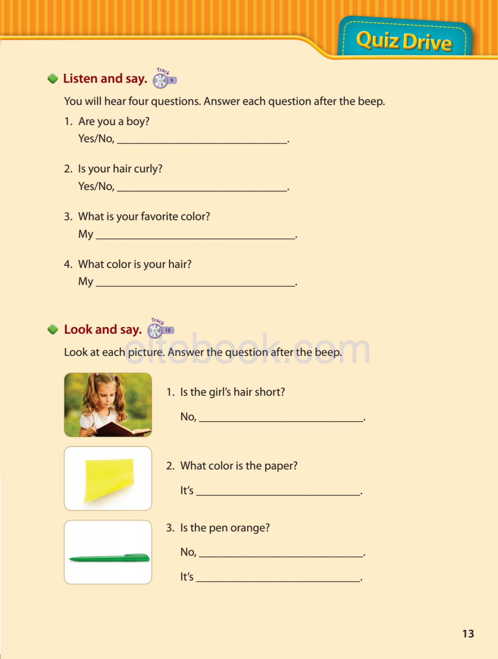 《Speaking Drive Level 1 (Pre A1)》Compass Speaking Drive 第1级别插图6 《Speaking Drive Level 1 (Pre A1)》Compass Speaking Drive 第1级别 - Bukids陪伴计划