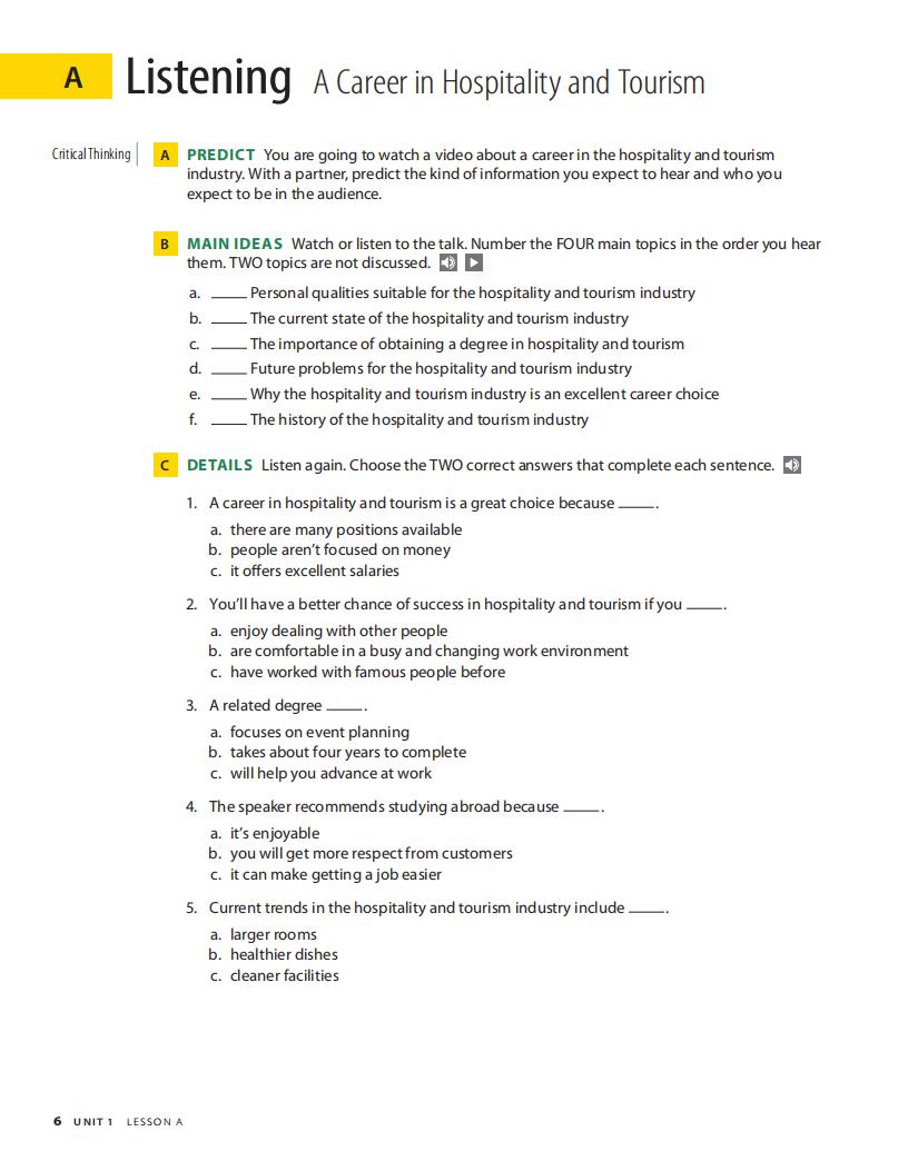 《Pathways Listening Speaking and Critical Thinking Level 4 (C1)》国家地理Pathways 第4级别插图6 《Pathways Listening Speaking and Critical Thinking Level 4 (C1)》国家地理Pathways 第4级别 - Bukids陪伴计划