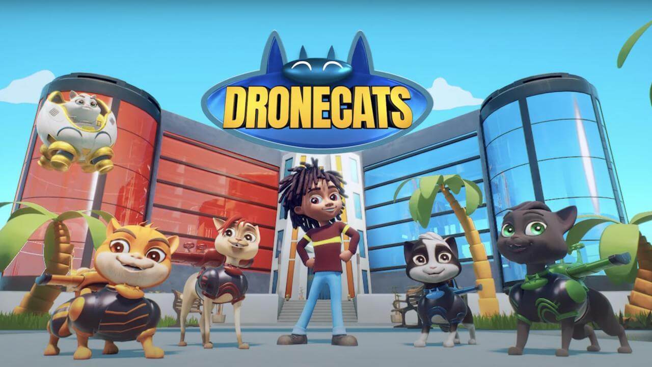 《超级无人机猫》Drone Cats英文版 第一季 [全26集]