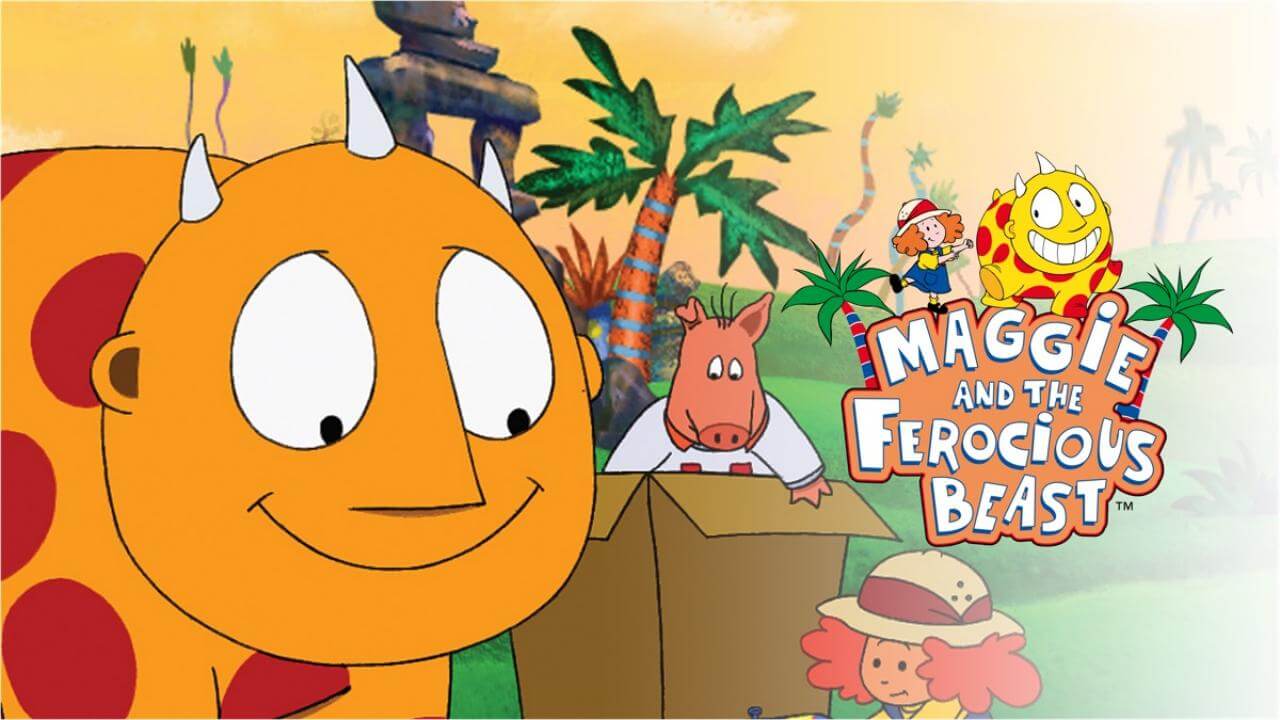 《玛吉与野兽》Maggie and the Ferocious Beast英文版 第三季 [全13集]