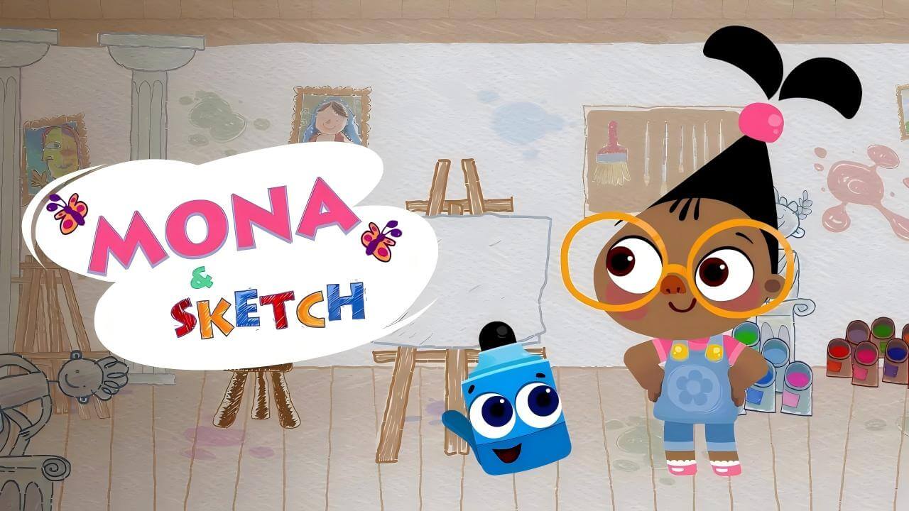 《莫娜和小画笔》Mona and Sketch英文版 第一季 [全10集]