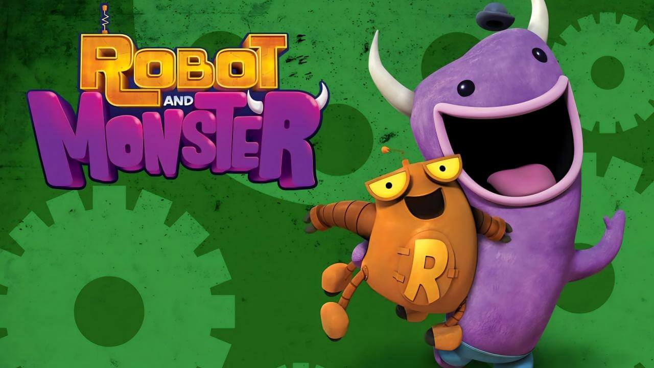 《罗巴与紫怪怪》Robot and Monster英文版 第一季 [全26集]