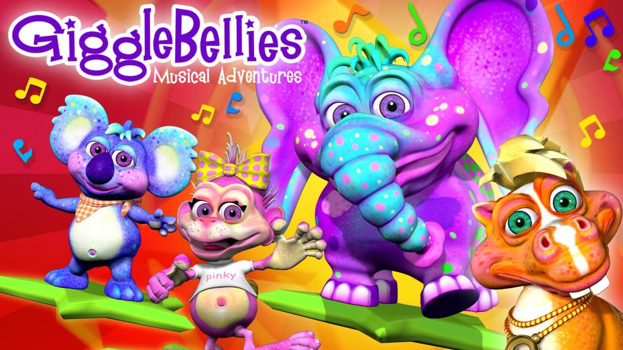《笑笑肚皮音乐冒险》The GiggleBellies: Musical Adventures英文版 第四季 [全8集]