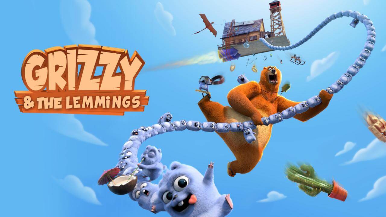 [Amazon]《熊鼠一家》Grizzy and the Lemmings无对白 第一季 [全2集]